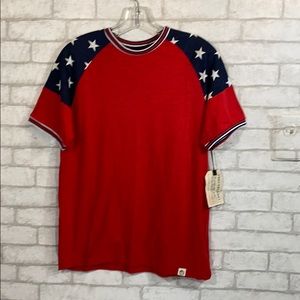 Free planet patriotic tee shirt size M